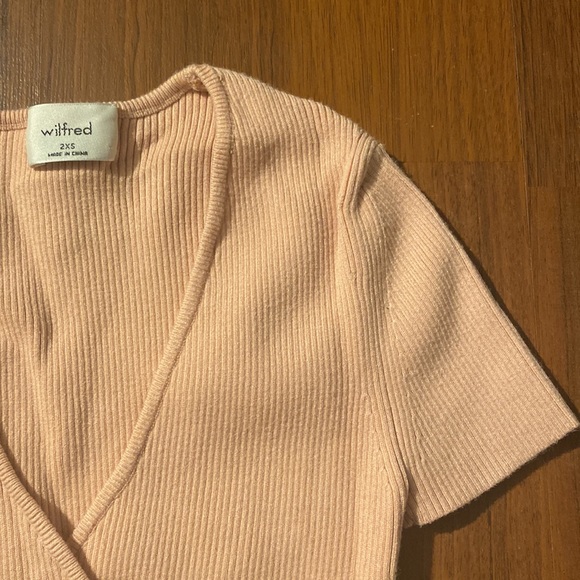 Wilfred All Tied Up wrap top - Picture 3 of 4